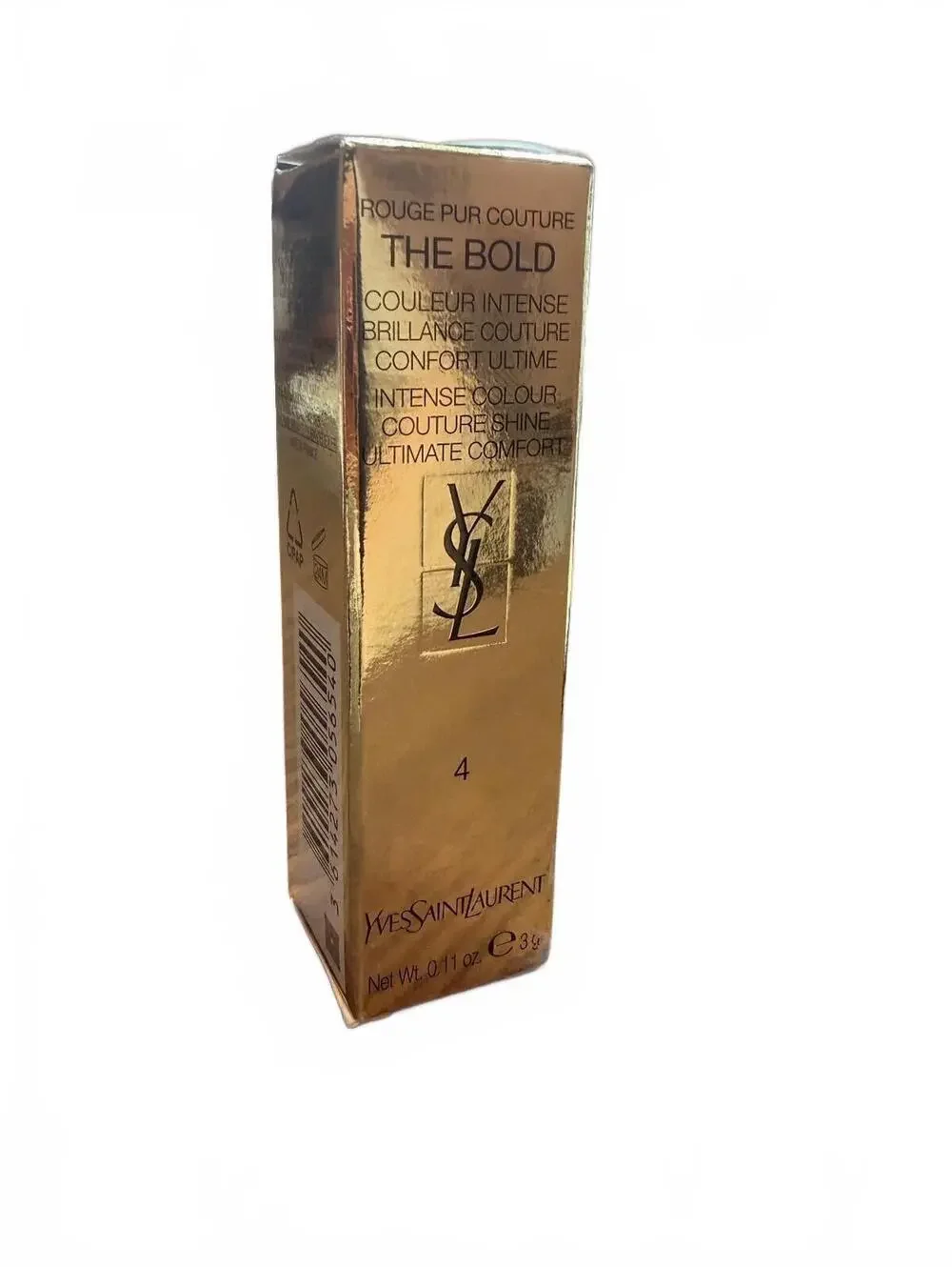 YSL The Bold Lipstick 4 Revenged Red New in Box